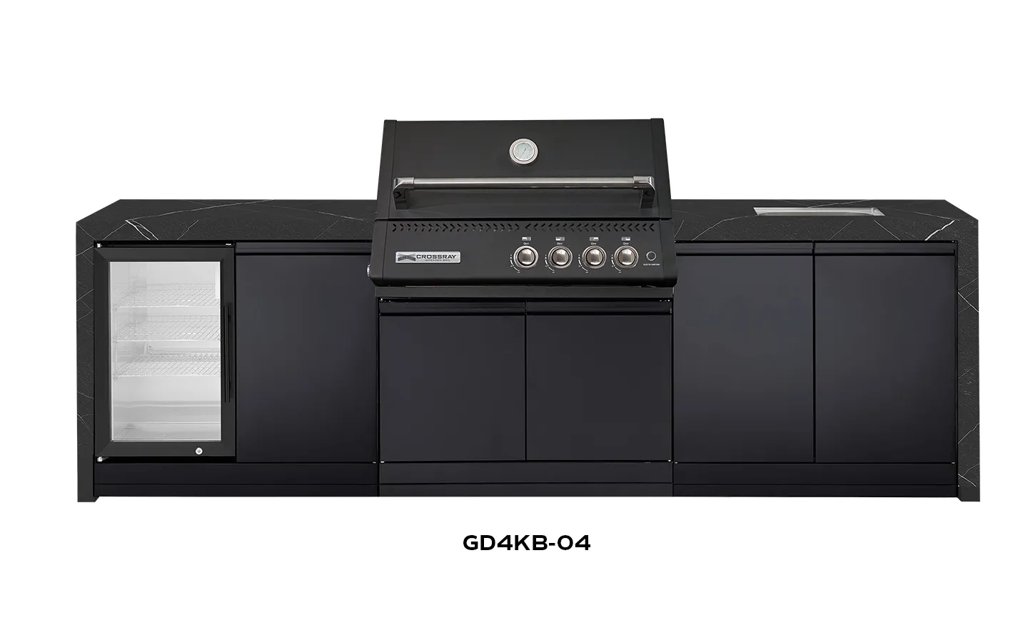 XPlor-Outdoor-Black-benchtop-GD4KB-04 XPlor Black BBQ Black benchtop GD4KB-04