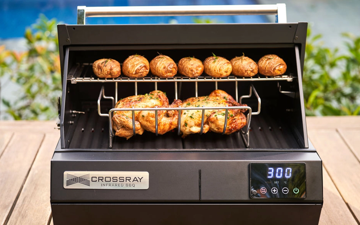 Roasting Rack in-situ BBQ Roasting Rack