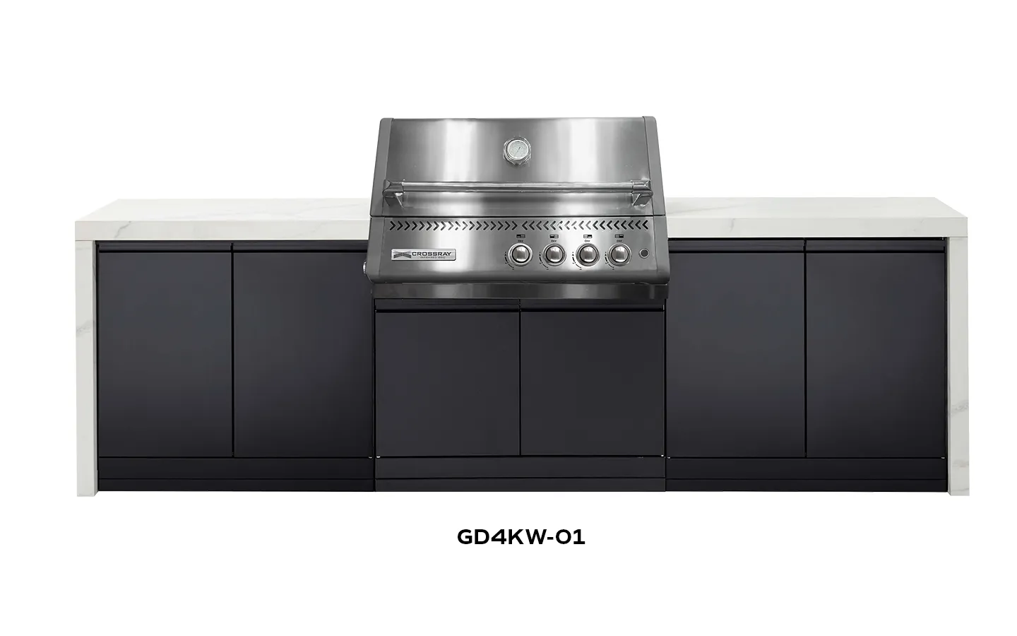 XPlor Outdoor SS BBQ White benchtop GD4KW-01 XPlor Outdoor SS BBQ White benchtop GD4KW-01