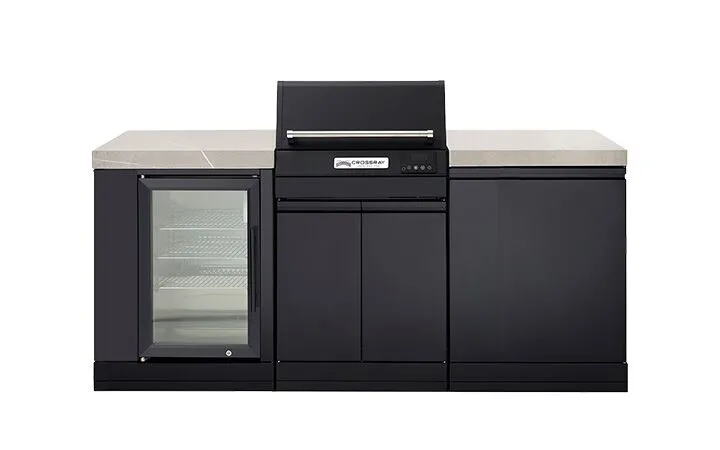 TCEK-MINI-compact-electric-black-fridge-720×450-1 Compact Electric BBQ Kitchen Single Fridge