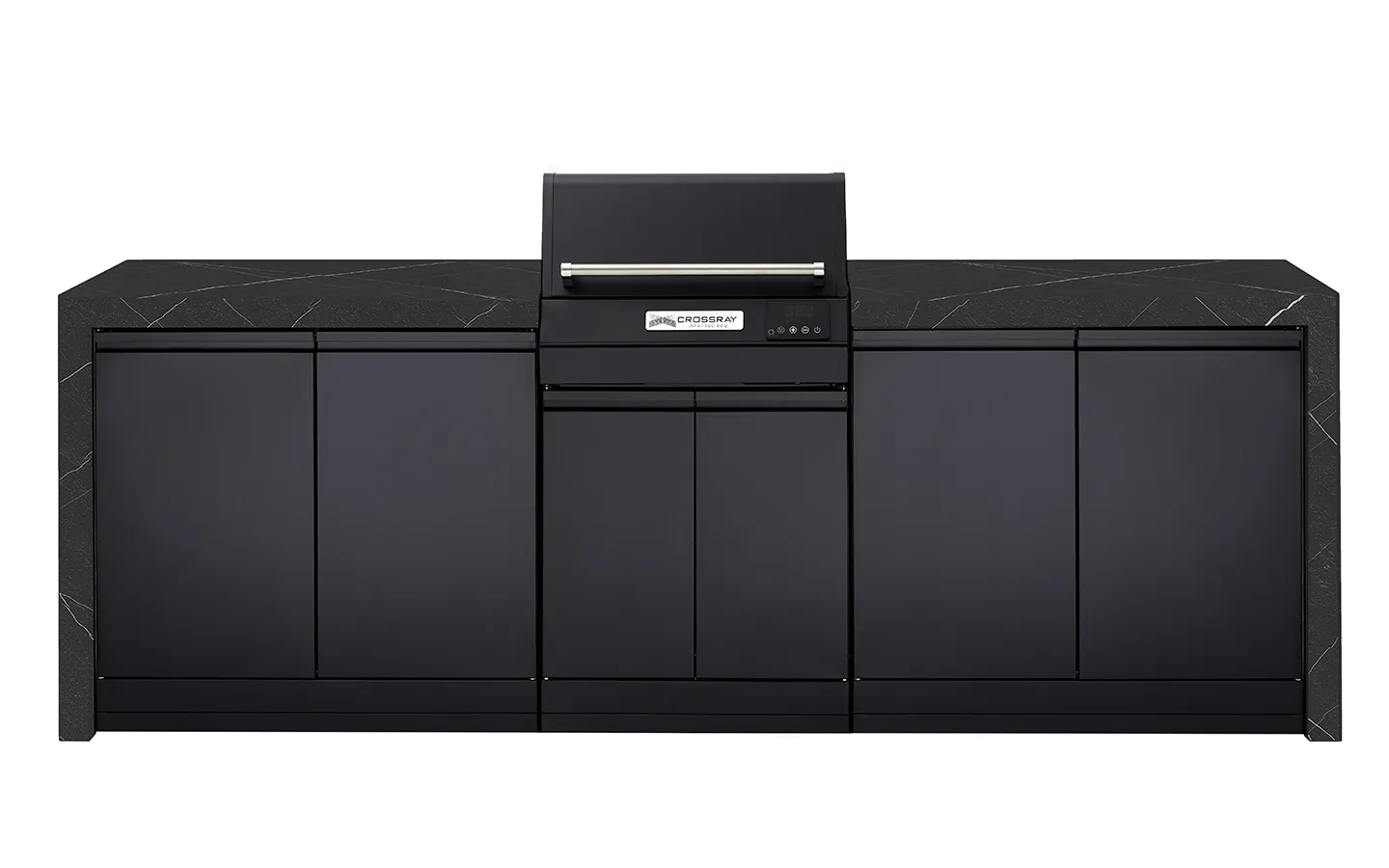 TCEK-07-eXtreme-Electric-Kitchen-black-bench extreme kitchen Black bench TCEK-07
