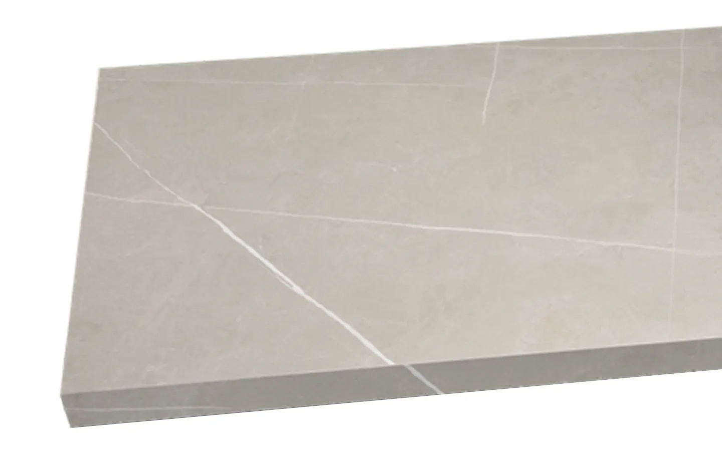Flat-benchtop-Grey Stone benchtop