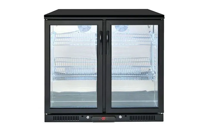 Double fridge Gas BBQ double fridge