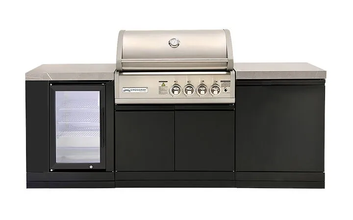 TC4K-MINI-4B-black-fridge-720×450-1 Compact Gas BBQ Kitchen Single Fridge