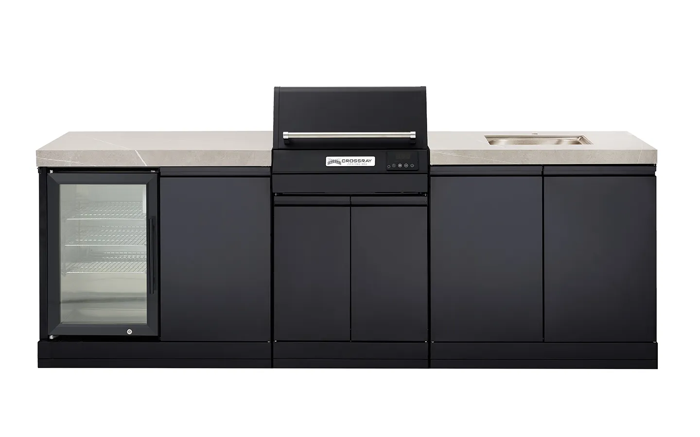 TCEK-16-extreme-kitchen-grey-black-fridge extreme kitchen_grey TCEK-16