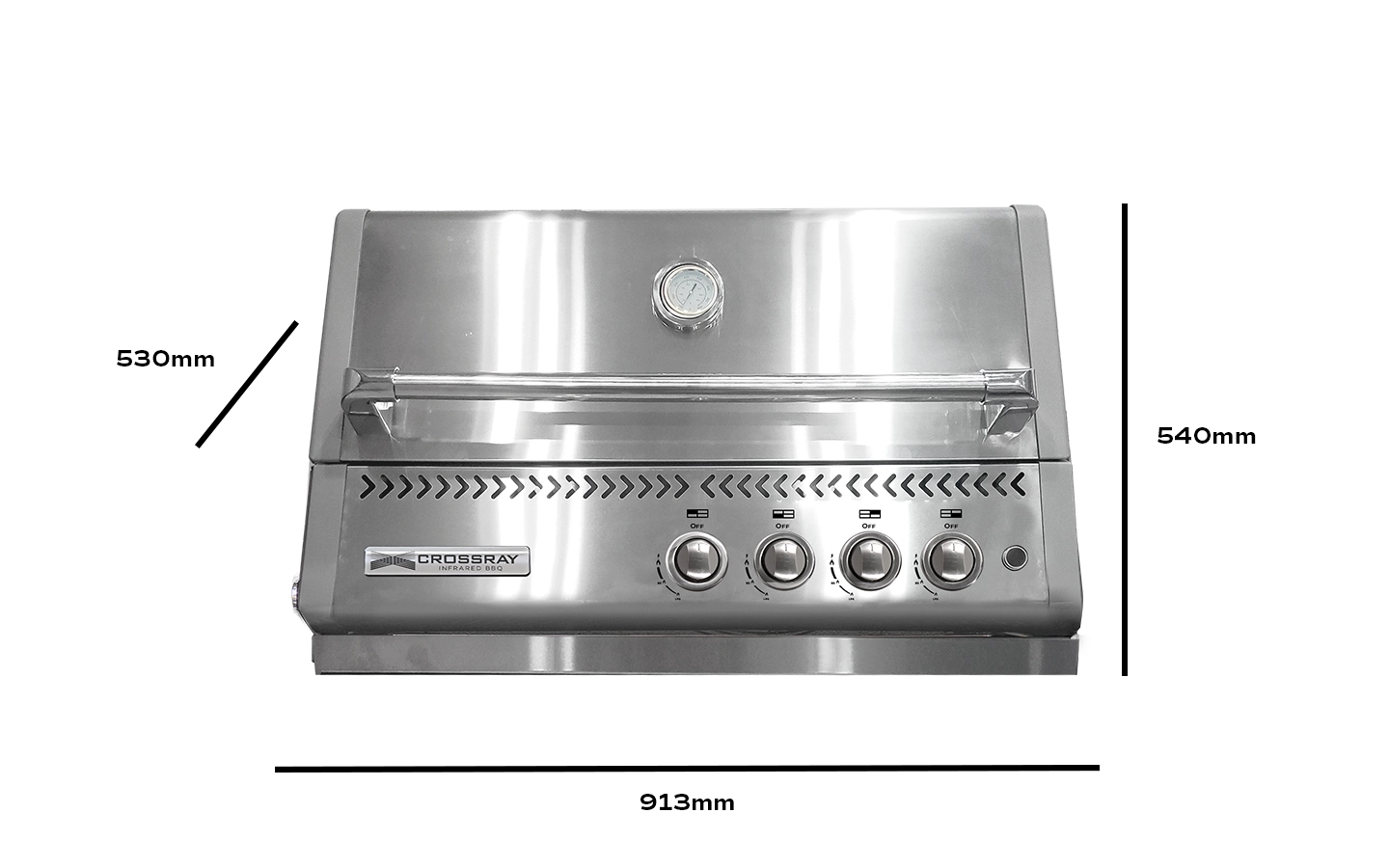 XPlor Inbuilt TCX4FL Dimensions