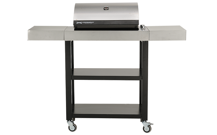 High Hood Electric BBQ with Trolley