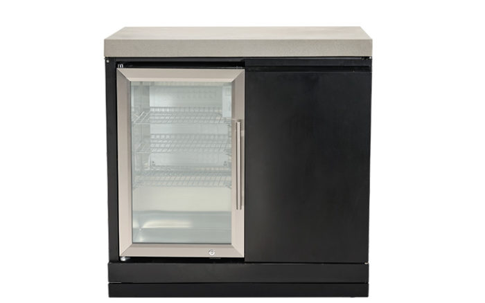 Outdoor Cabinet with Single Fridge