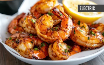 Gin and Lime Butter Basted King Prawns